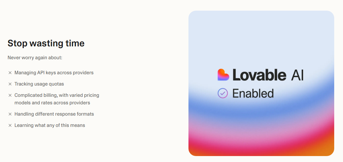 Lovable Cloud & AI screenshot 3