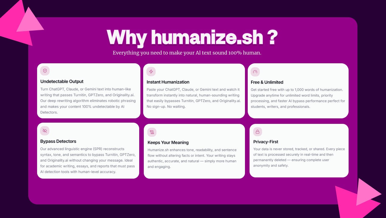 Humanize screenshot 2