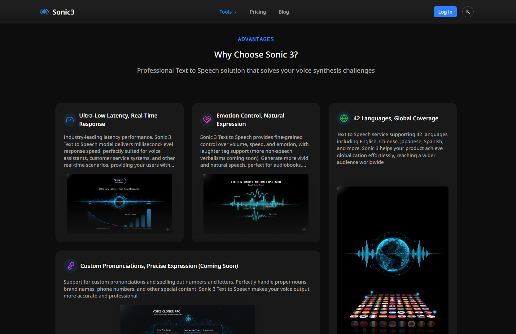 Sonic 3 AI Voice Generator screenshot 4