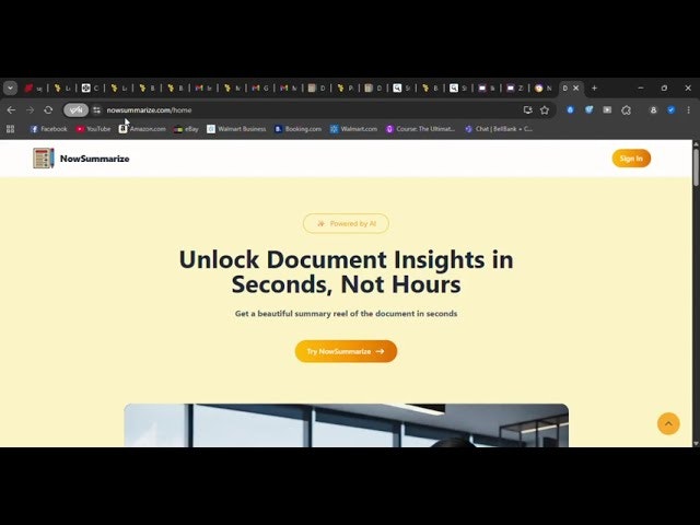 NowSummarize screenshot 1