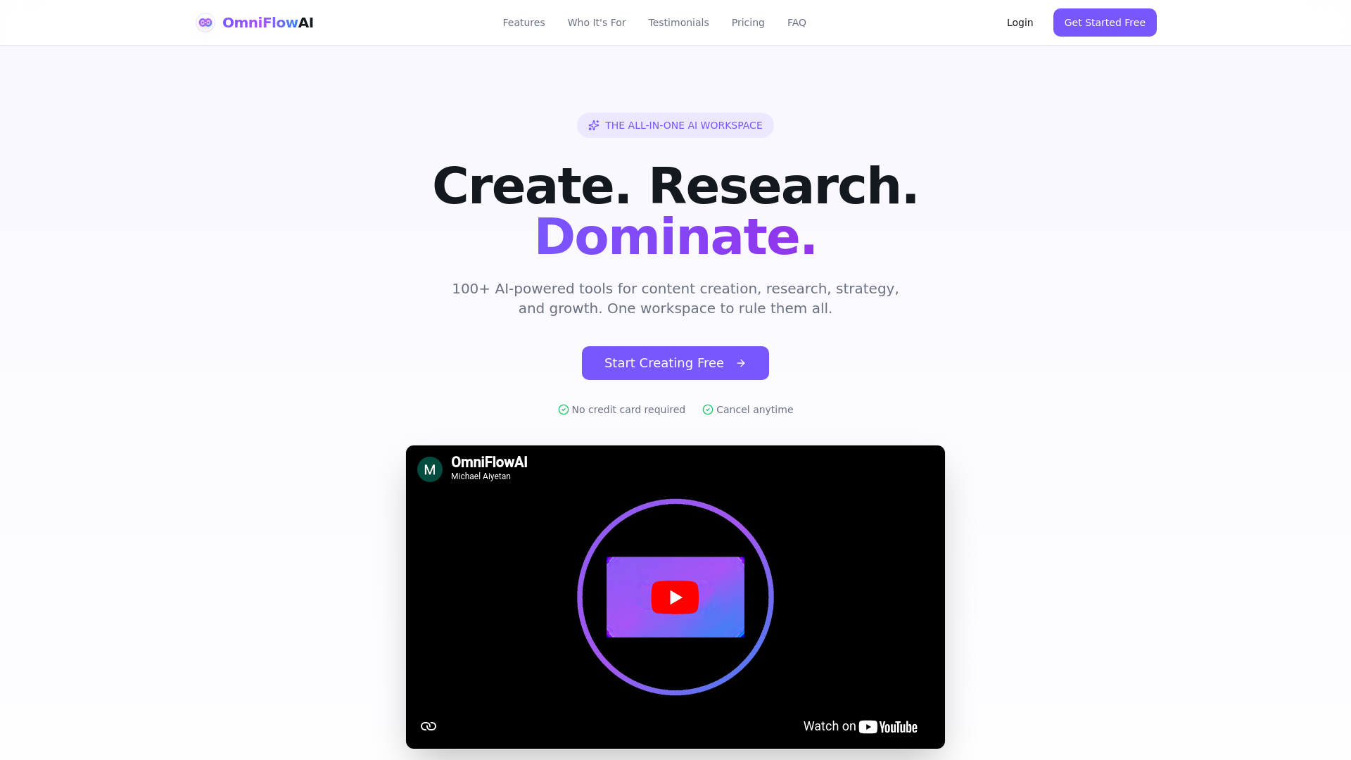 OmniFlowAI screenshot 1