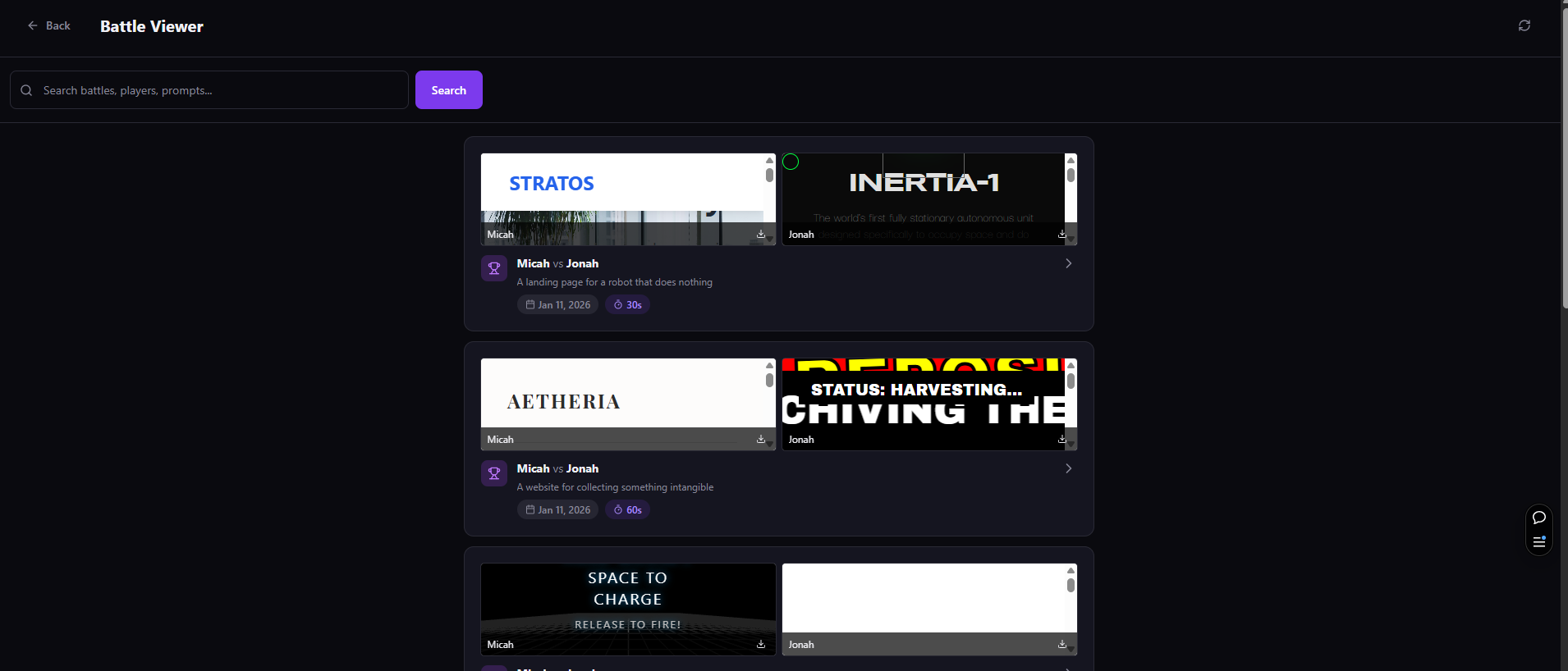 Vibe Code Wars screenshot 3