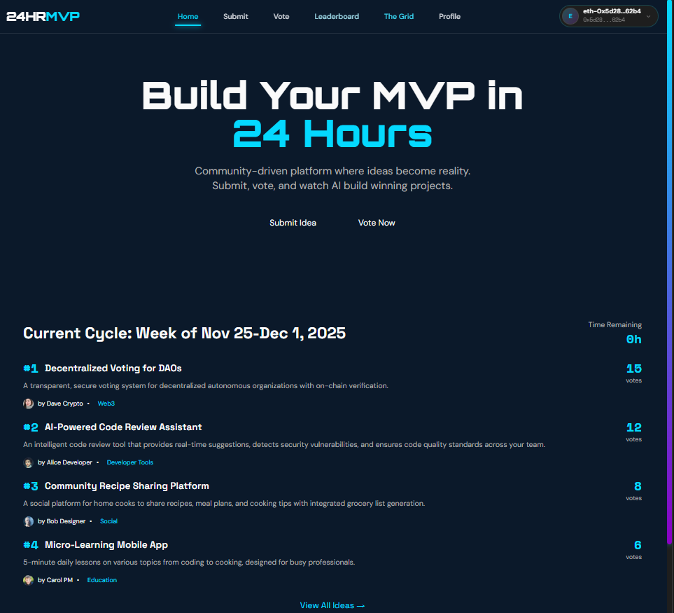 24HRMVP screenshot 2