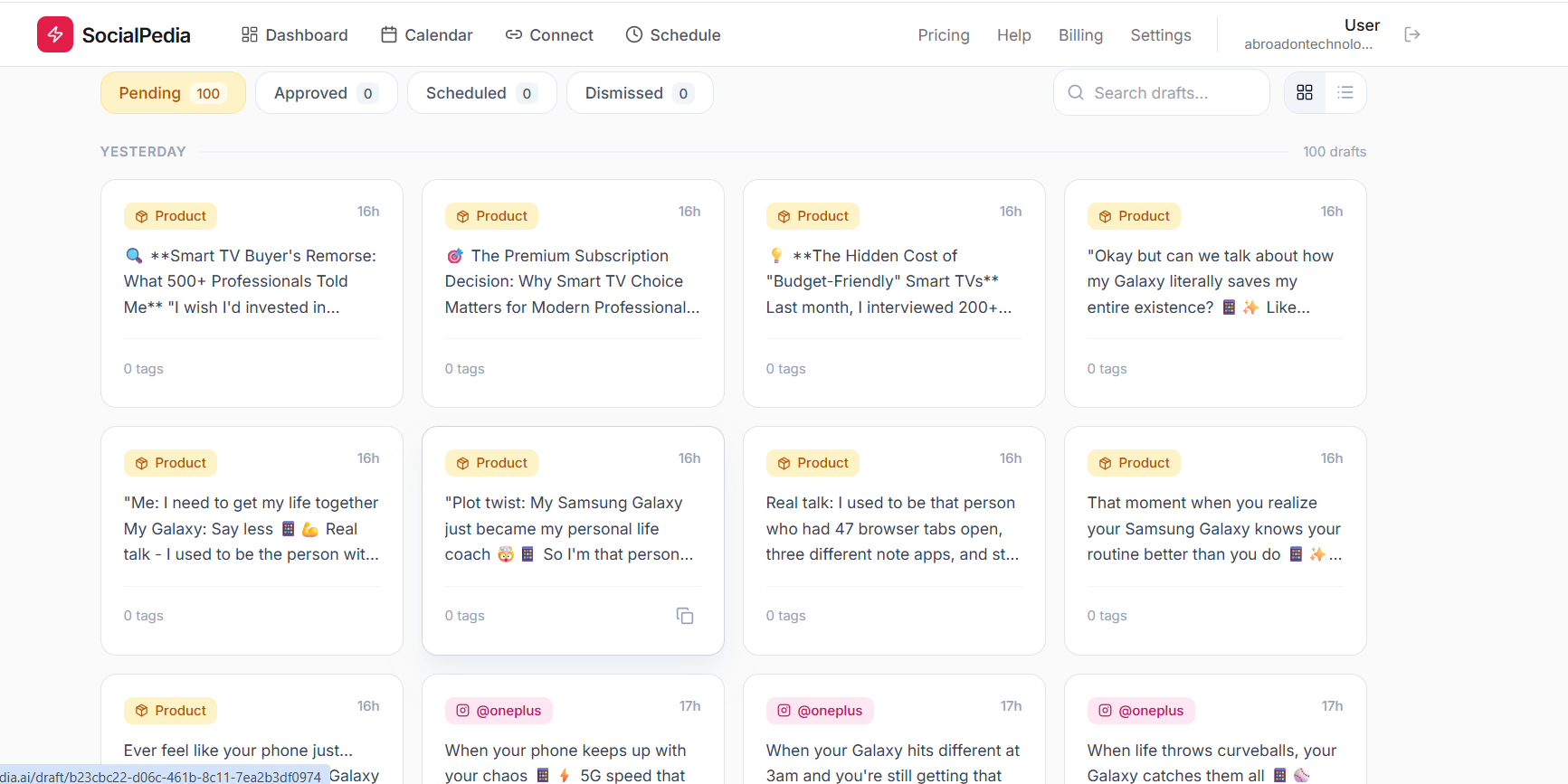 SocialPedia screenshot 2