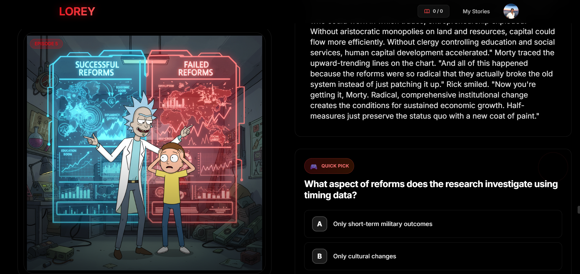 Turn your notes into your favorite show! screenshot 3