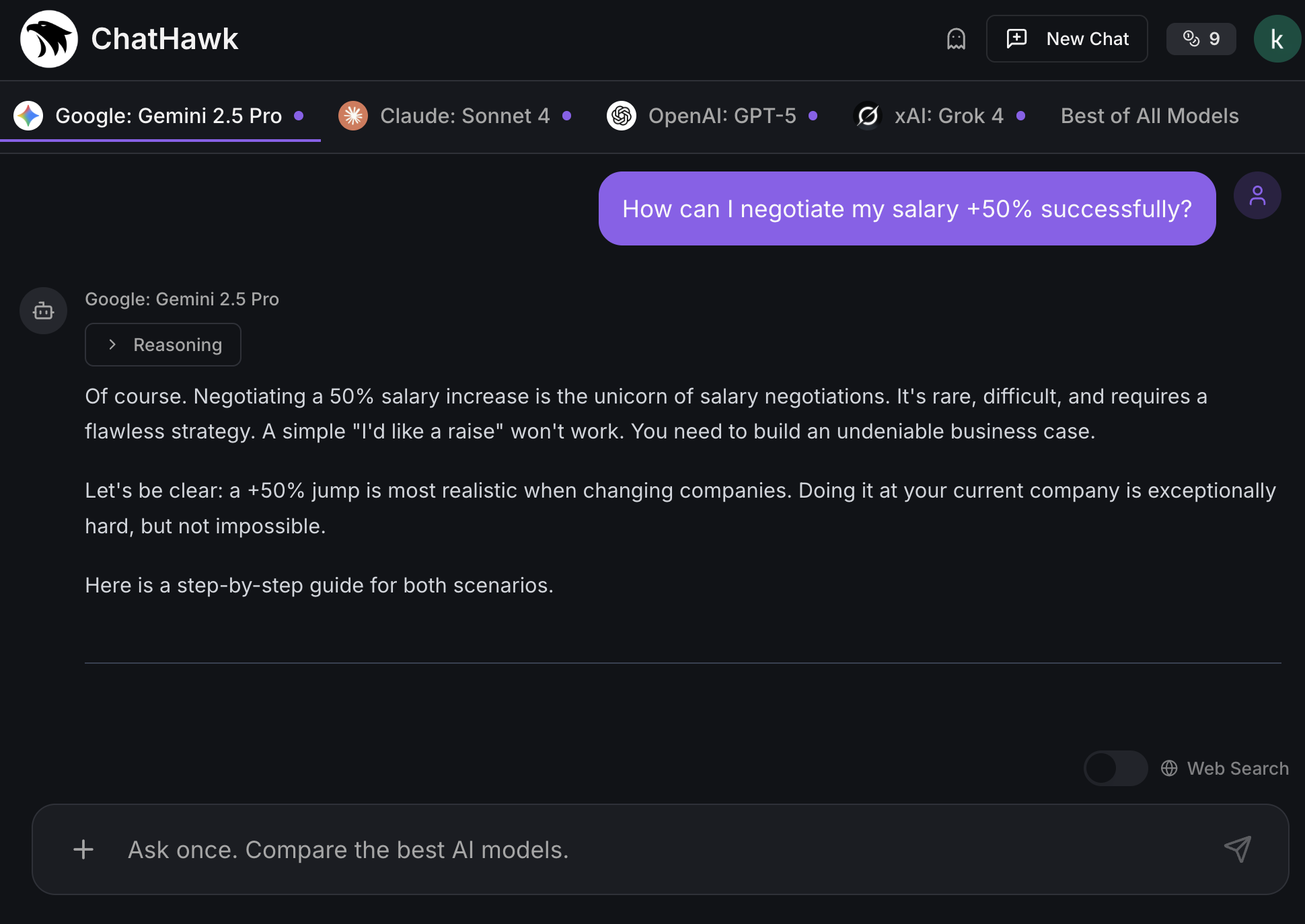 ChatHawk screenshot 2