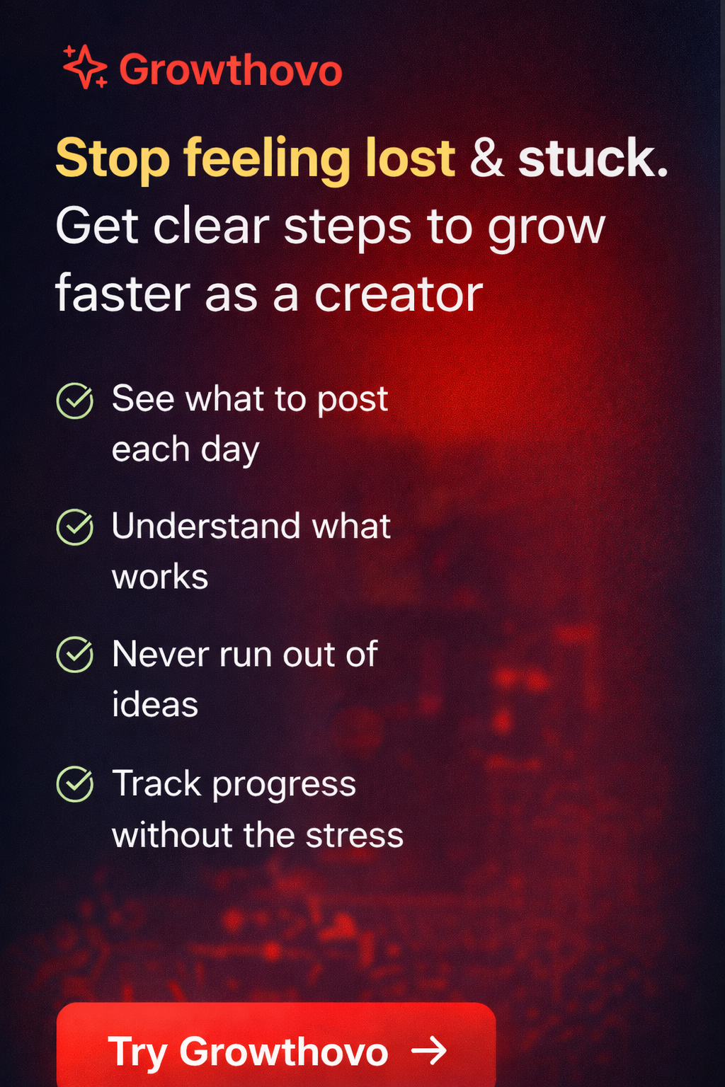 Growthovo screenshot 1