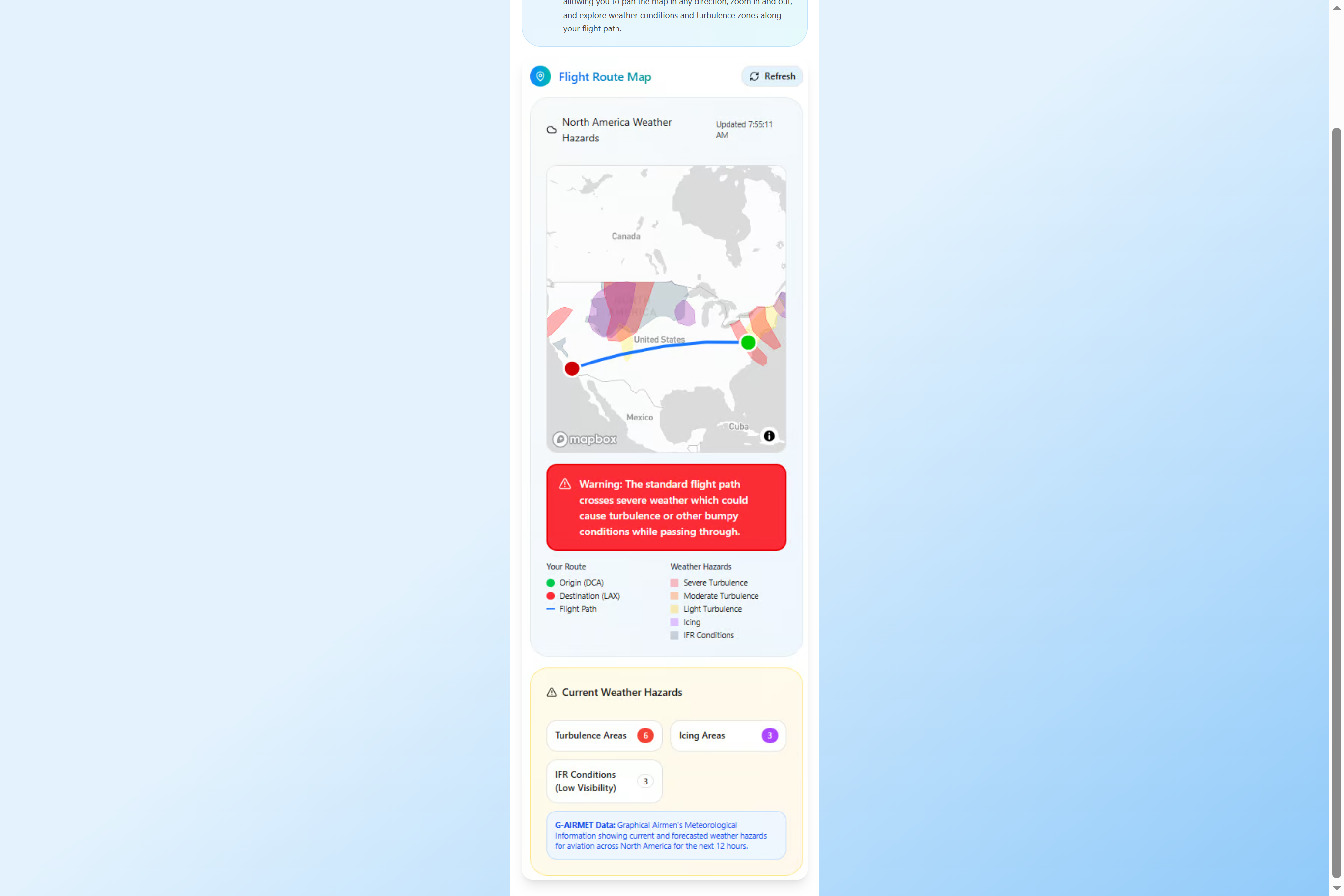 Smooth Flight App screenshot 4