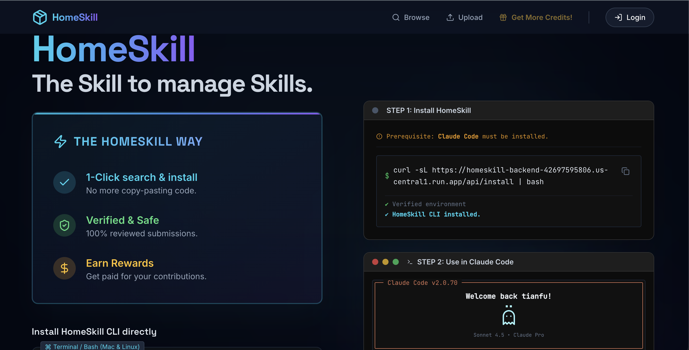 HomeSkill screenshot 1