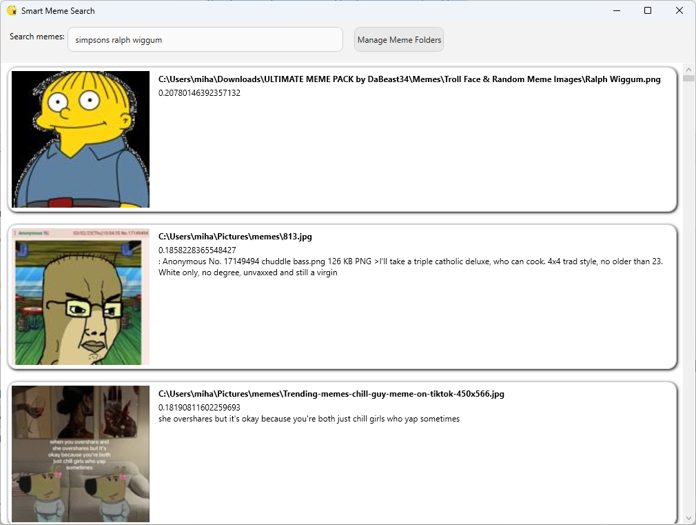 SmartMemeSearch Pro screenshot 3