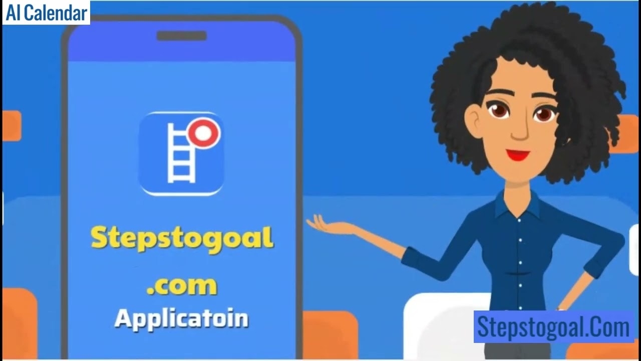 AI Goals Calendar 2026 – StepsToGoal screenshot 1