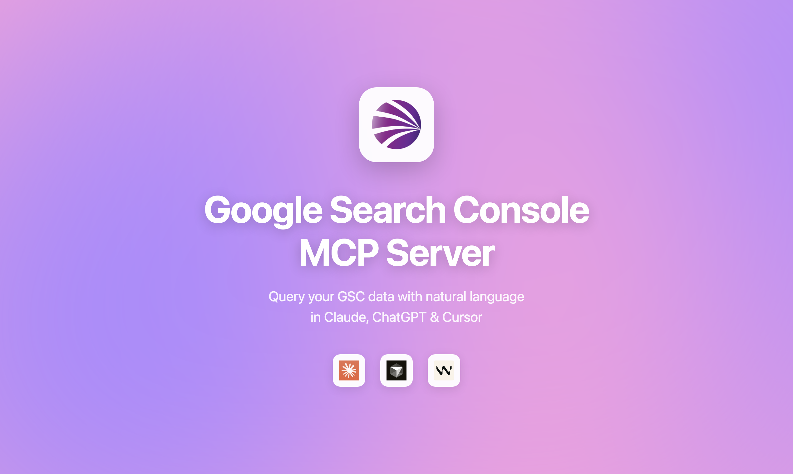 Ekamoira Google Search Console MCP screenshot 1