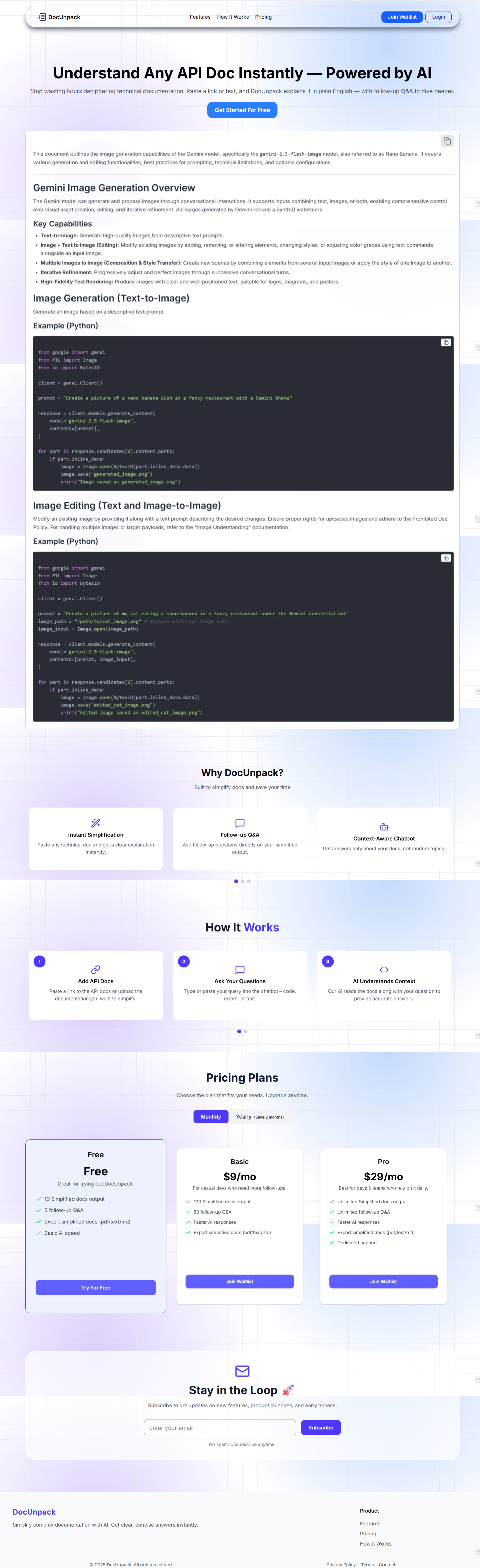 DocUnpack screenshot 1