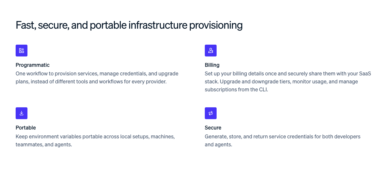 Stripe Projects screenshot 3