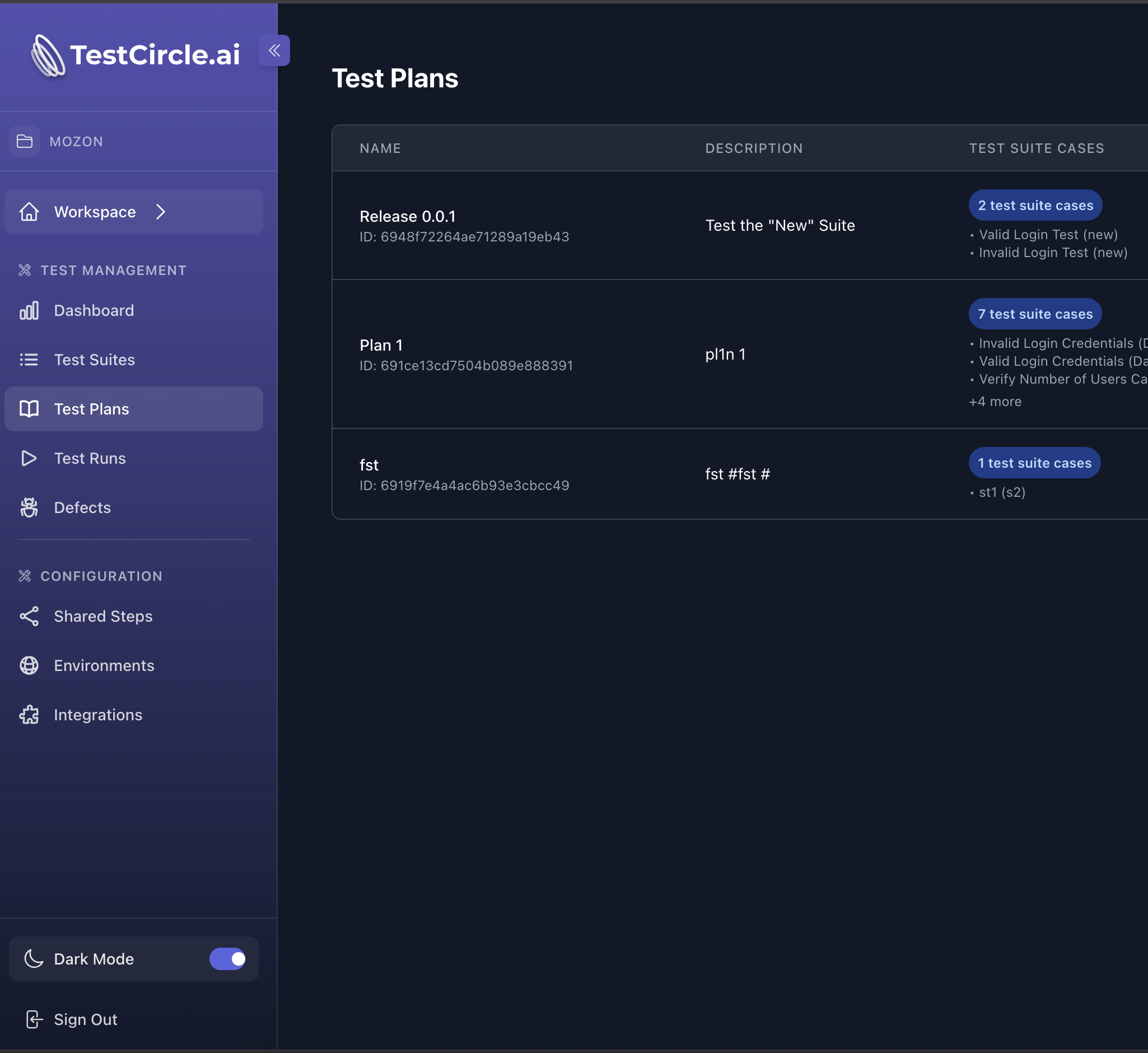 TestCircle screenshot 4