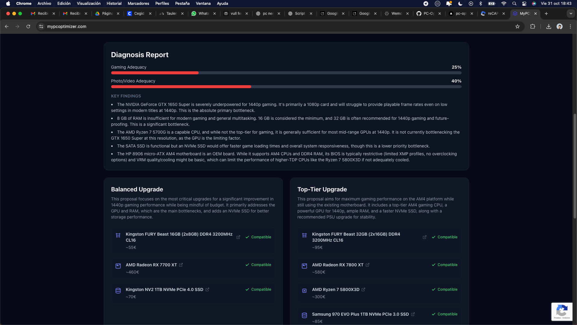 MyPCOptimizer screenshot 2