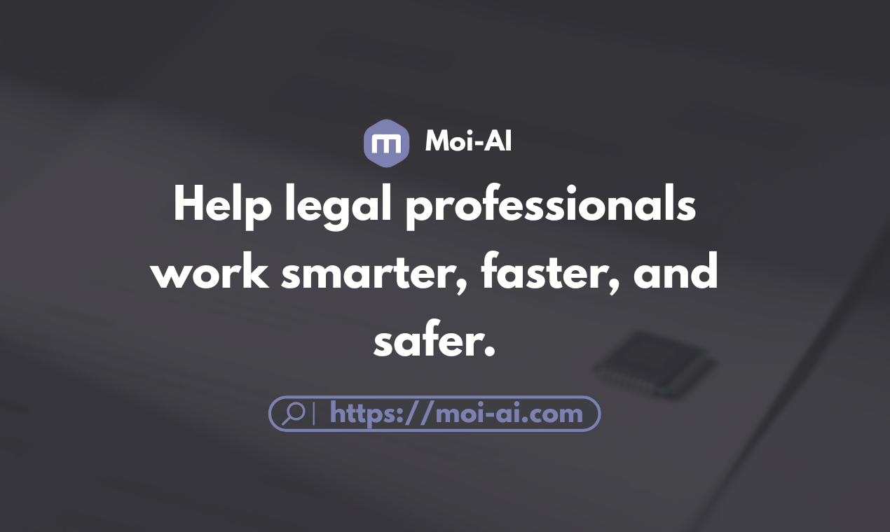Moi AI - assistant for enterprise legal  screenshot 9