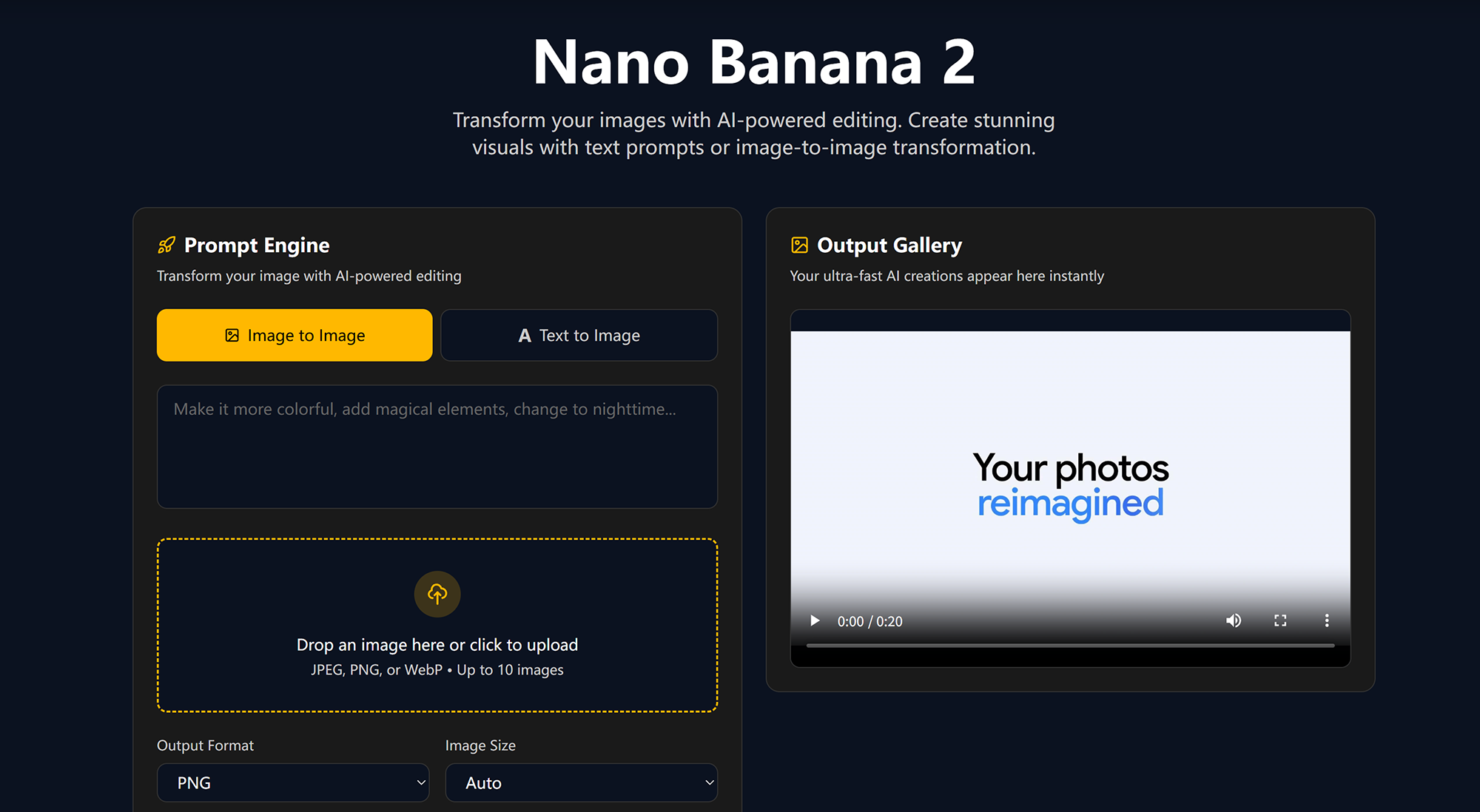 Nano Banana 2 screenshot 1