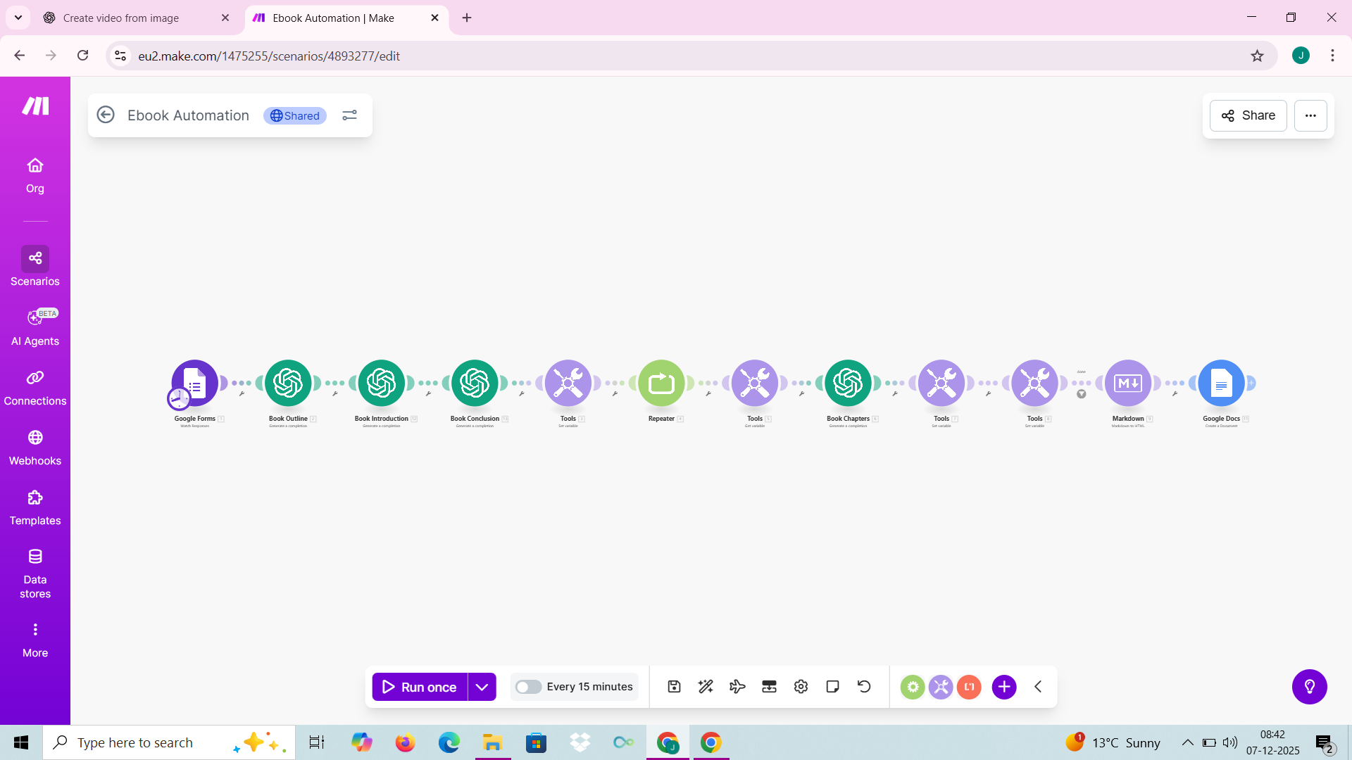 AI-Powered Ebook Automation Blueprint screenshot 1