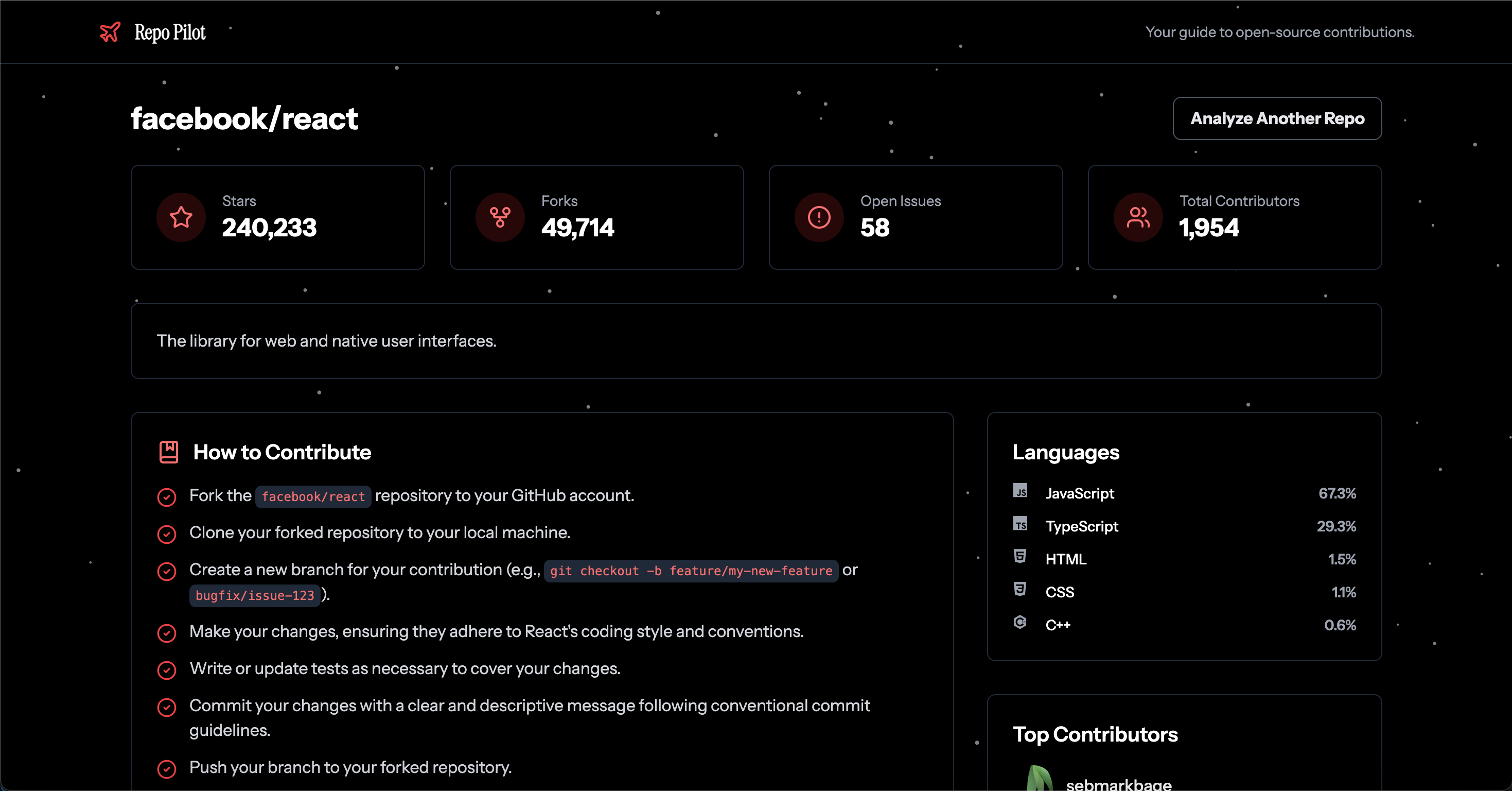 Repo Pilot screenshot 2