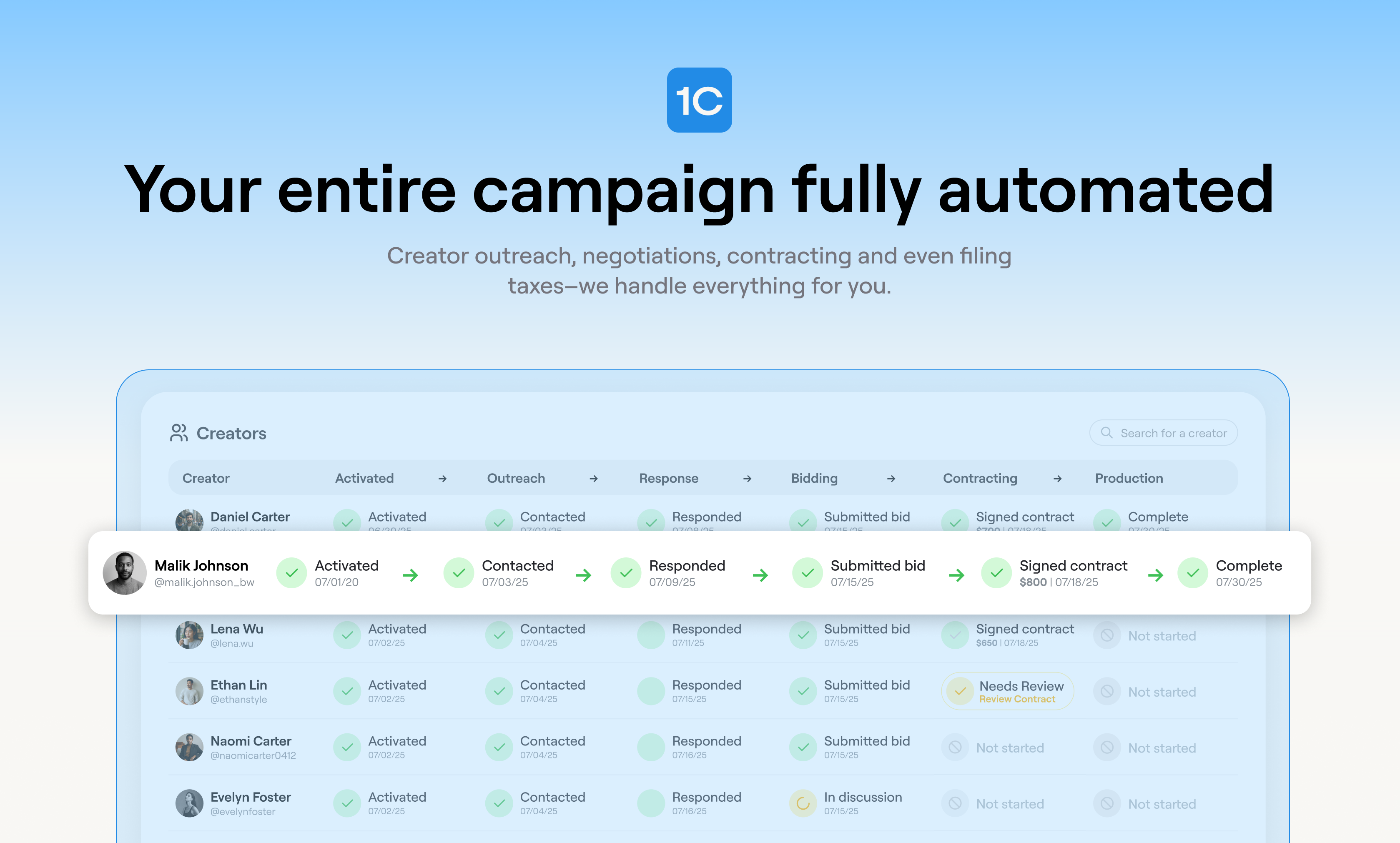 1stCollab screenshot 2