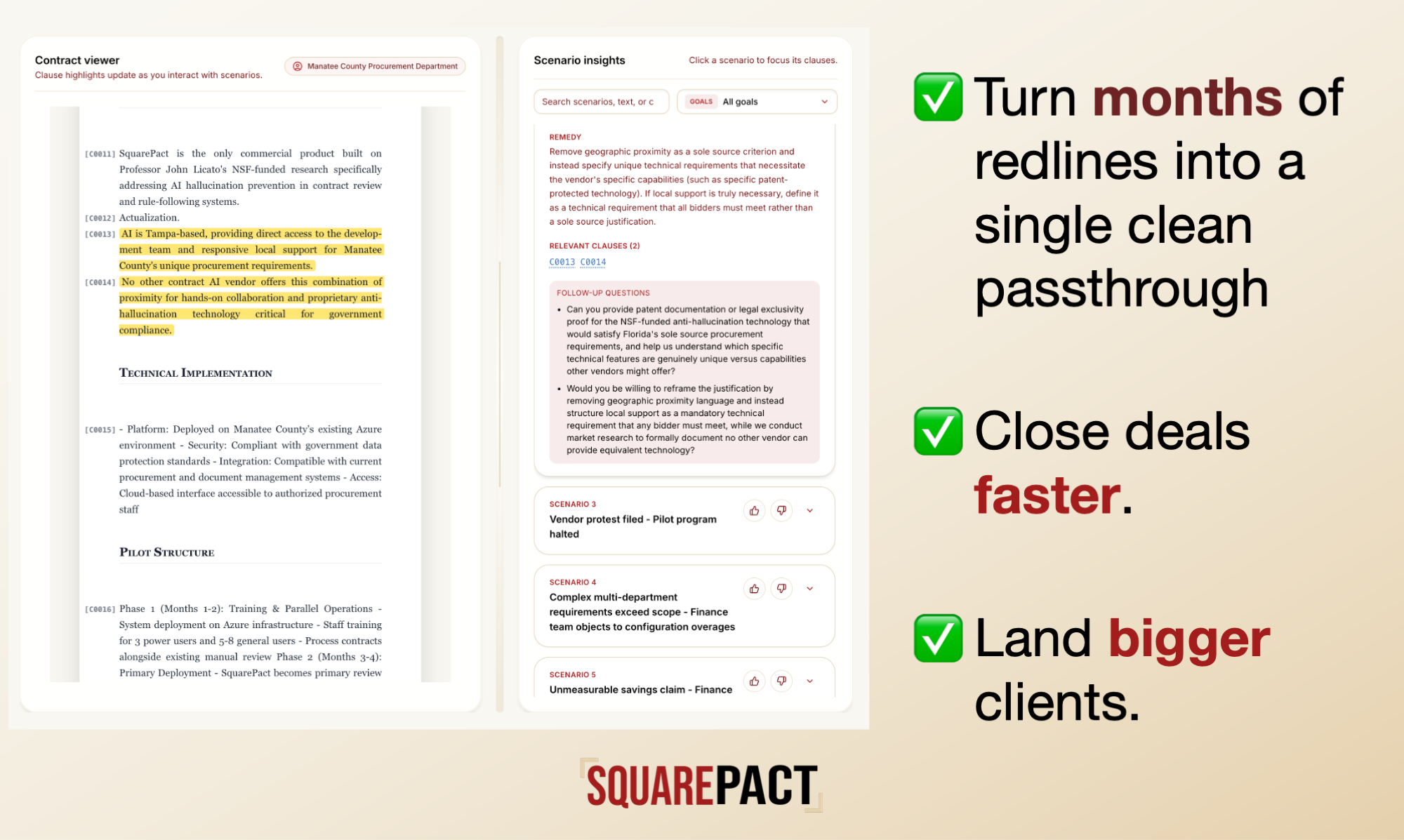 SquarePact Contract Defense screenshot 4