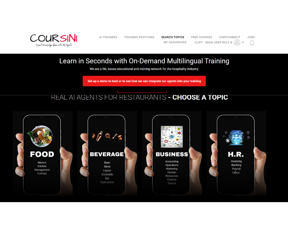 Coursini Inc screenshot 2