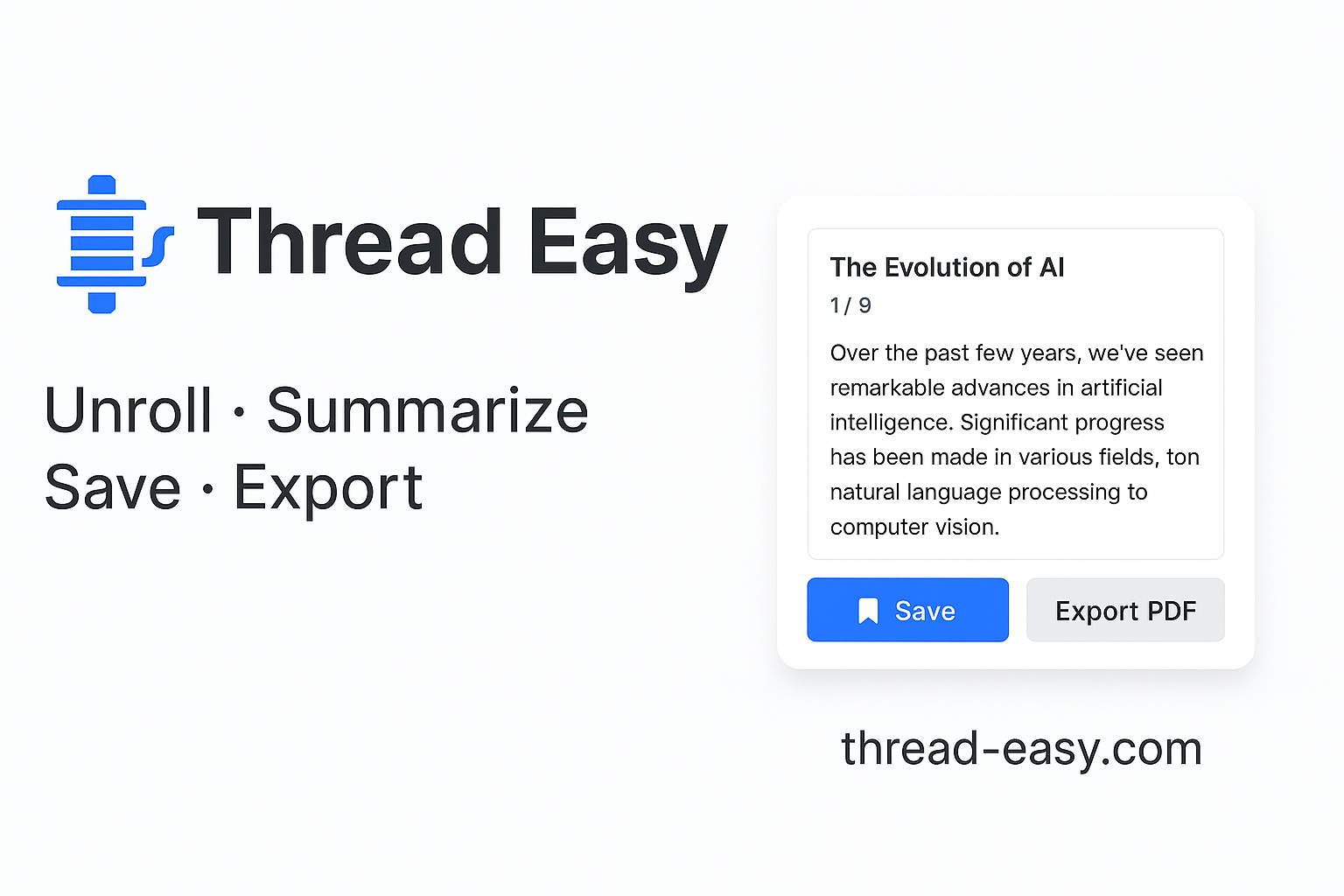 Thread Easy – Unroll & Save Threads screenshot 2