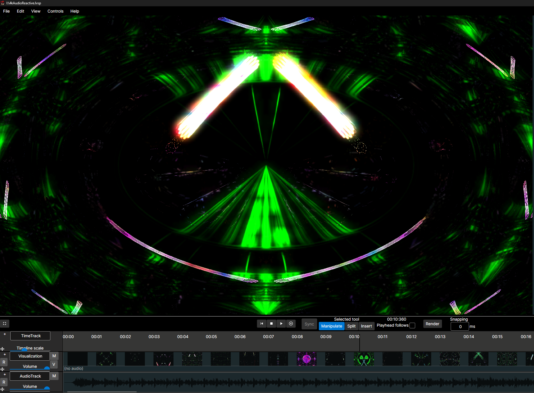 Lyric Video Studio - w/MilkDrop presets screenshot 3