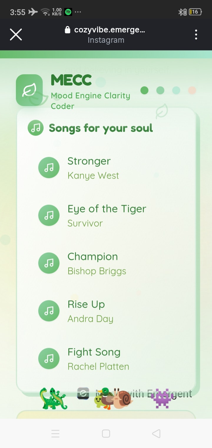 MECC - Mood and Emotion emphasizer screenshot 3