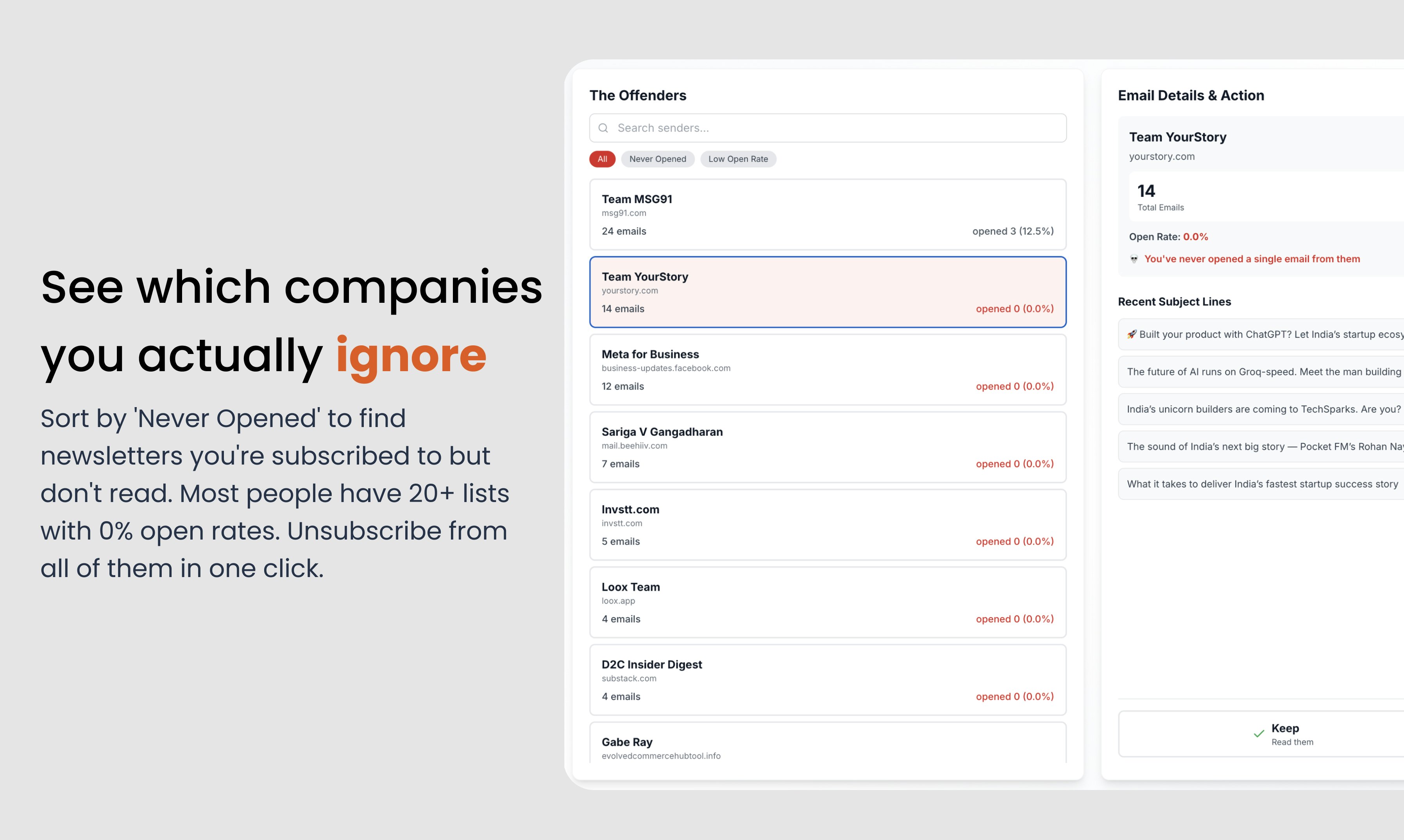 Inbox Detox - Free Forever screenshot 3