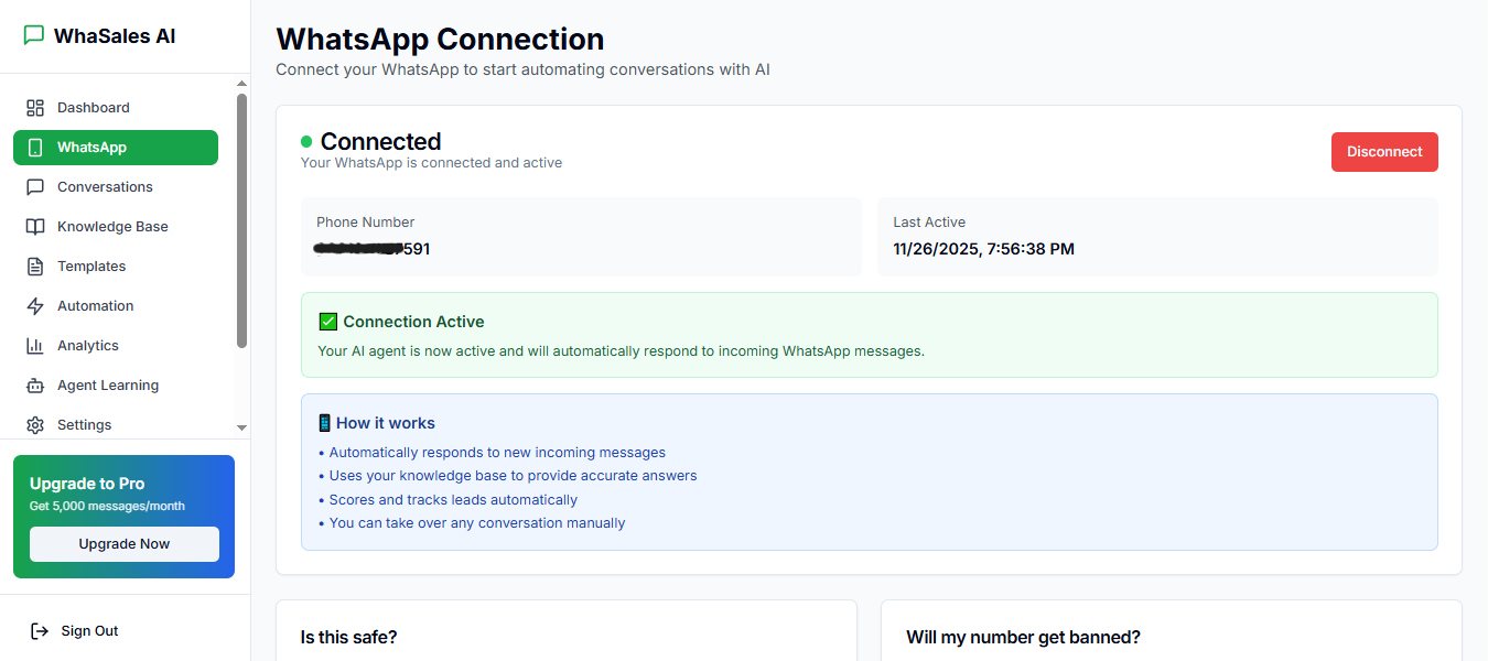 WhaSales AI screenshot 3