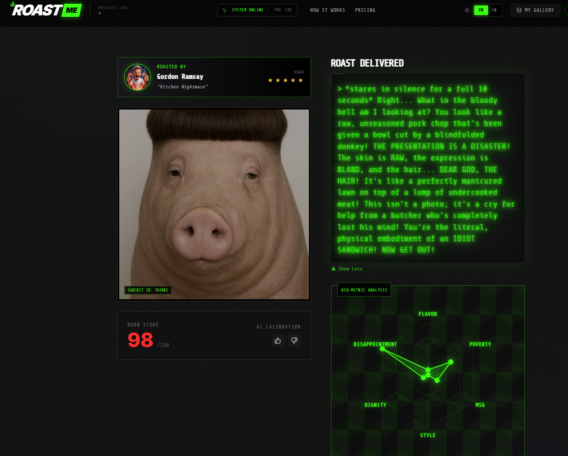 roastme-Gemini screenshot 4