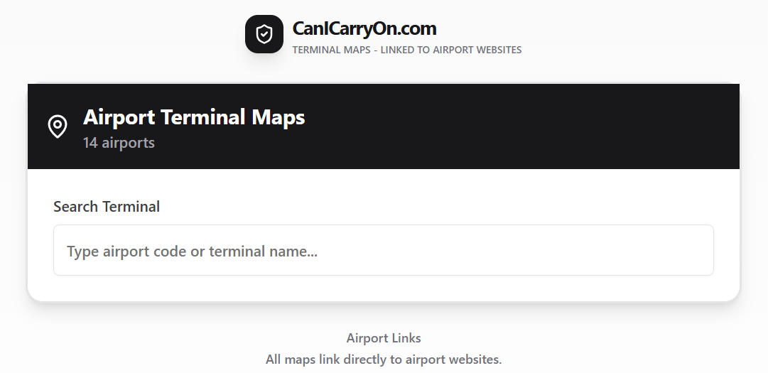 CanICarryOn.com screenshot 4
