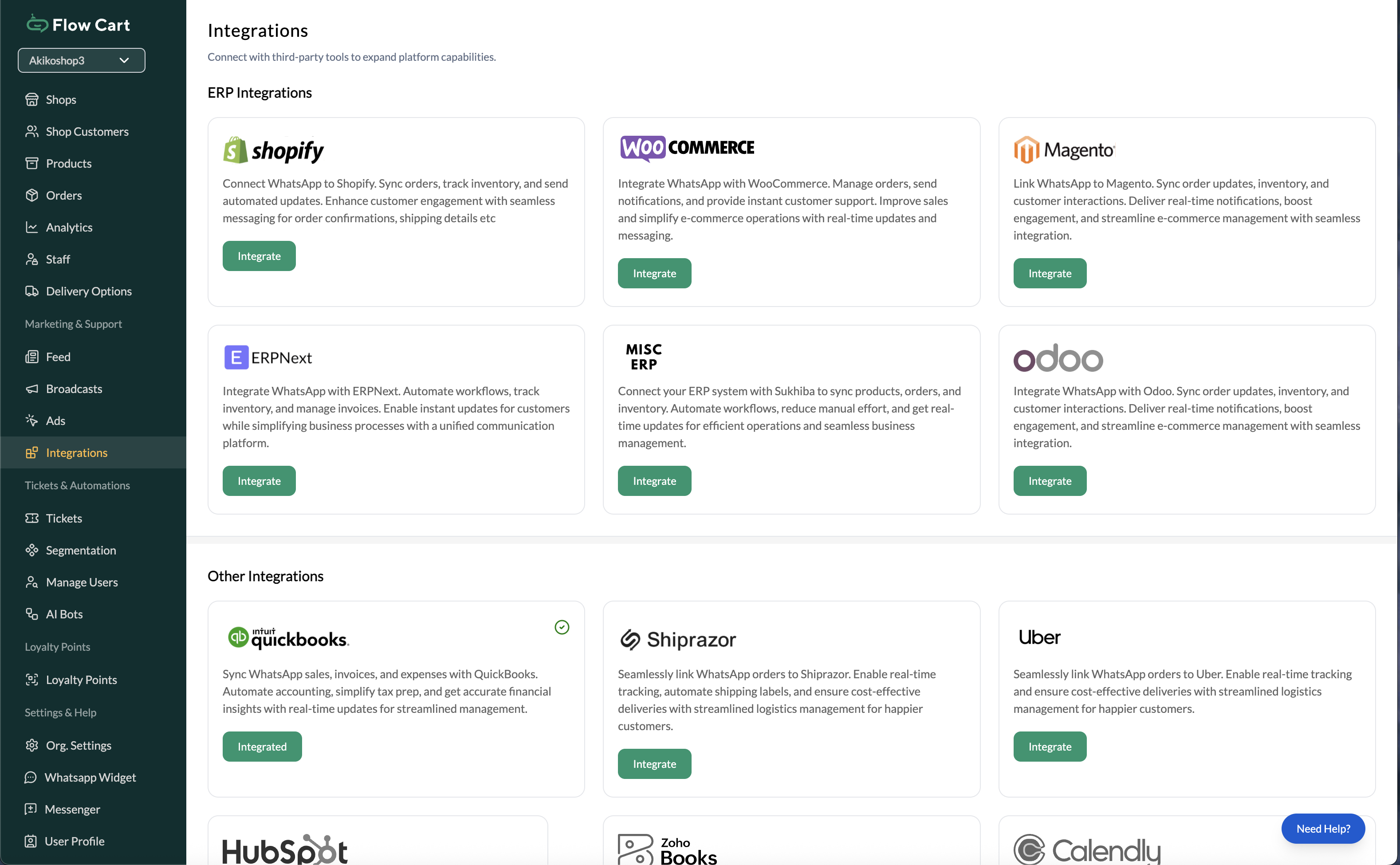 Flowcart screenshot 2