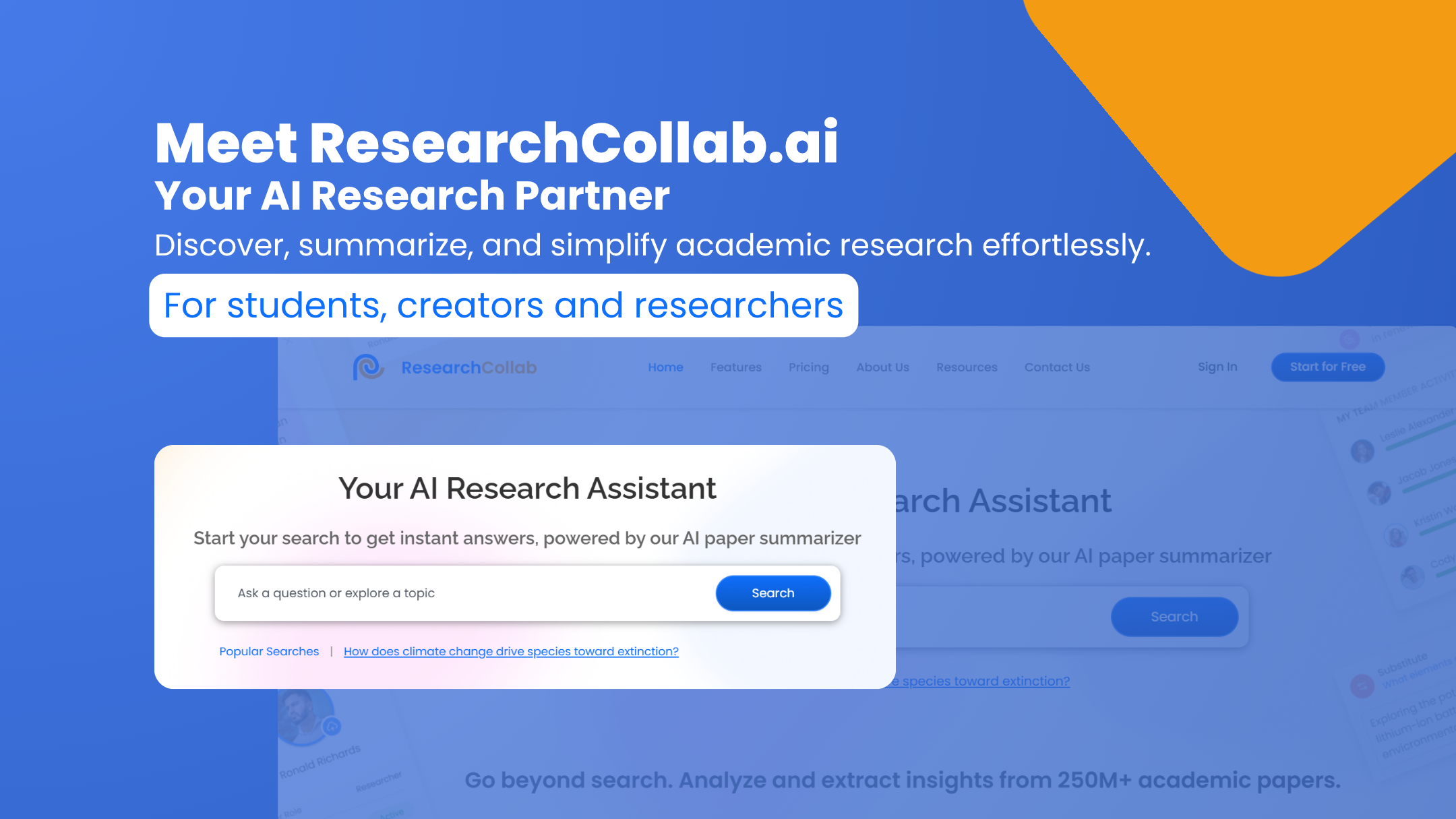 ResearchCollab screenshot 1
