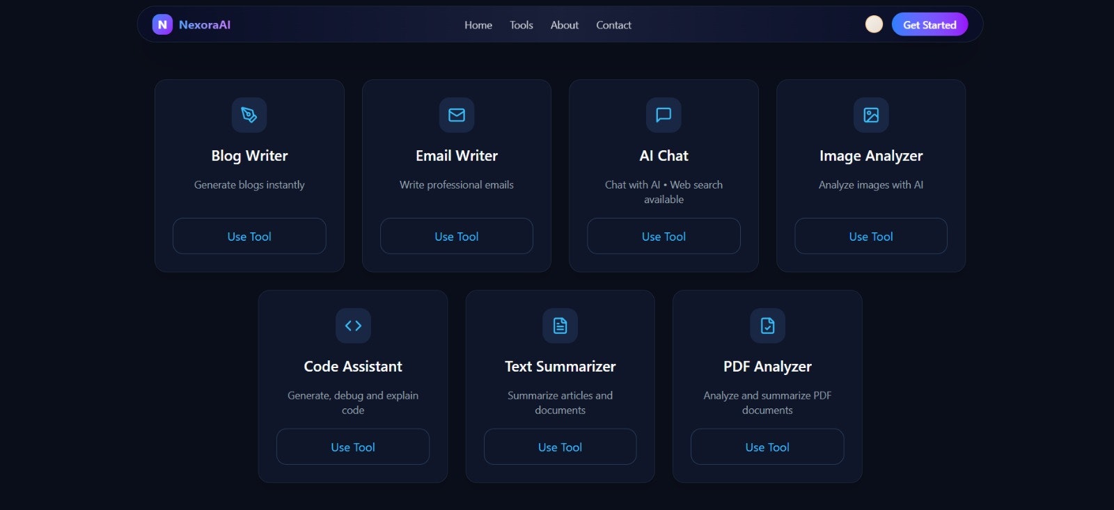 Nexora AI screenshot 2