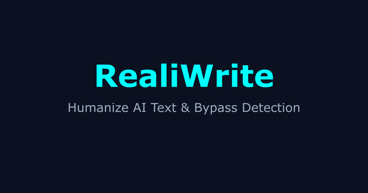 RealiWrite screenshot 1