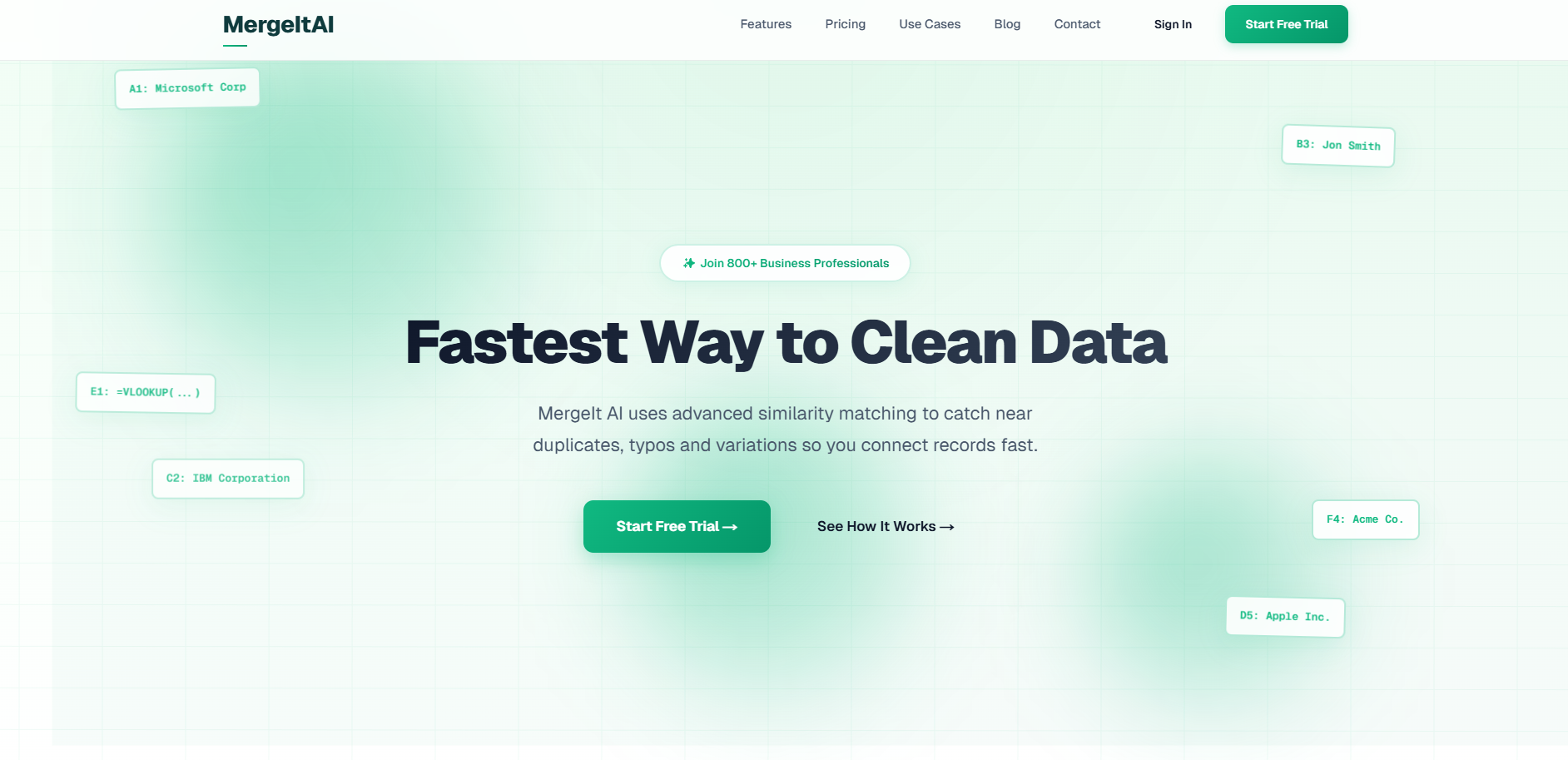 MergeItAI: Instantly Match Messy Data screenshot 1