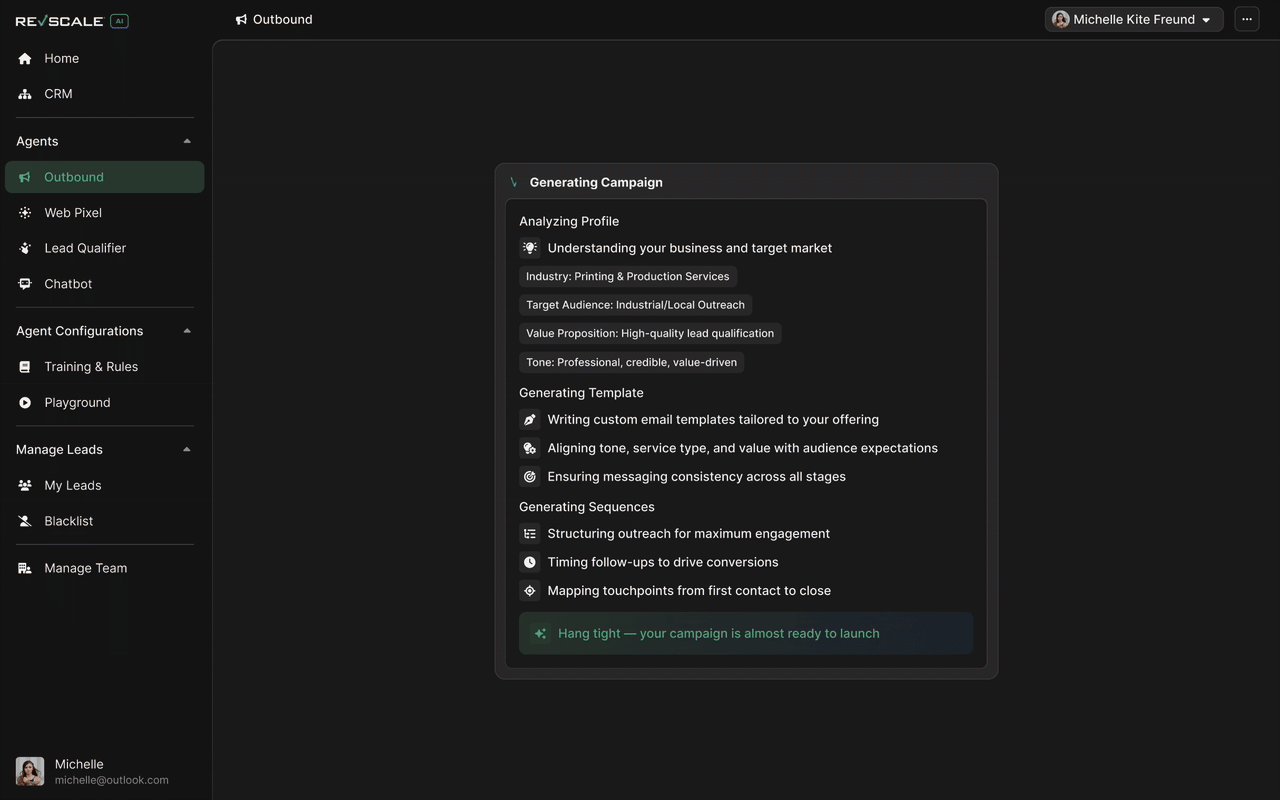 Revscale v3 - AI Agents screenshot 1