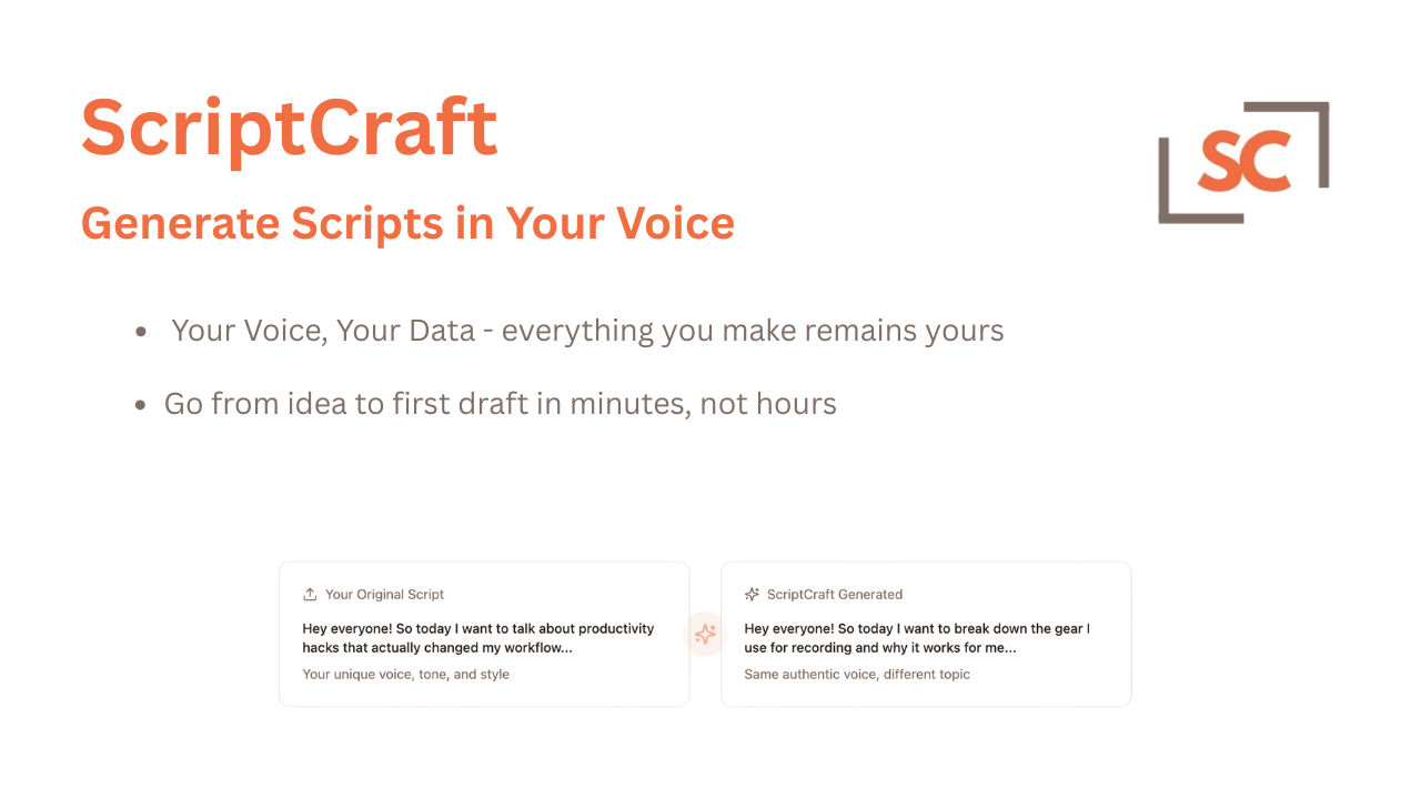 ScriptCraft screenshot 1