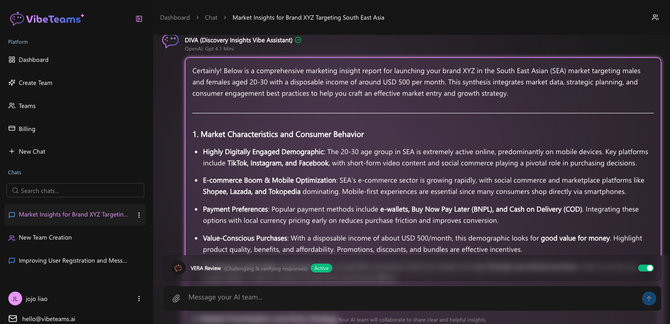 VibeTeams screenshot 5