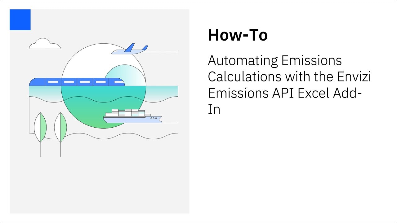 IBM Envizi Excel Emissions Calculator screenshot 1