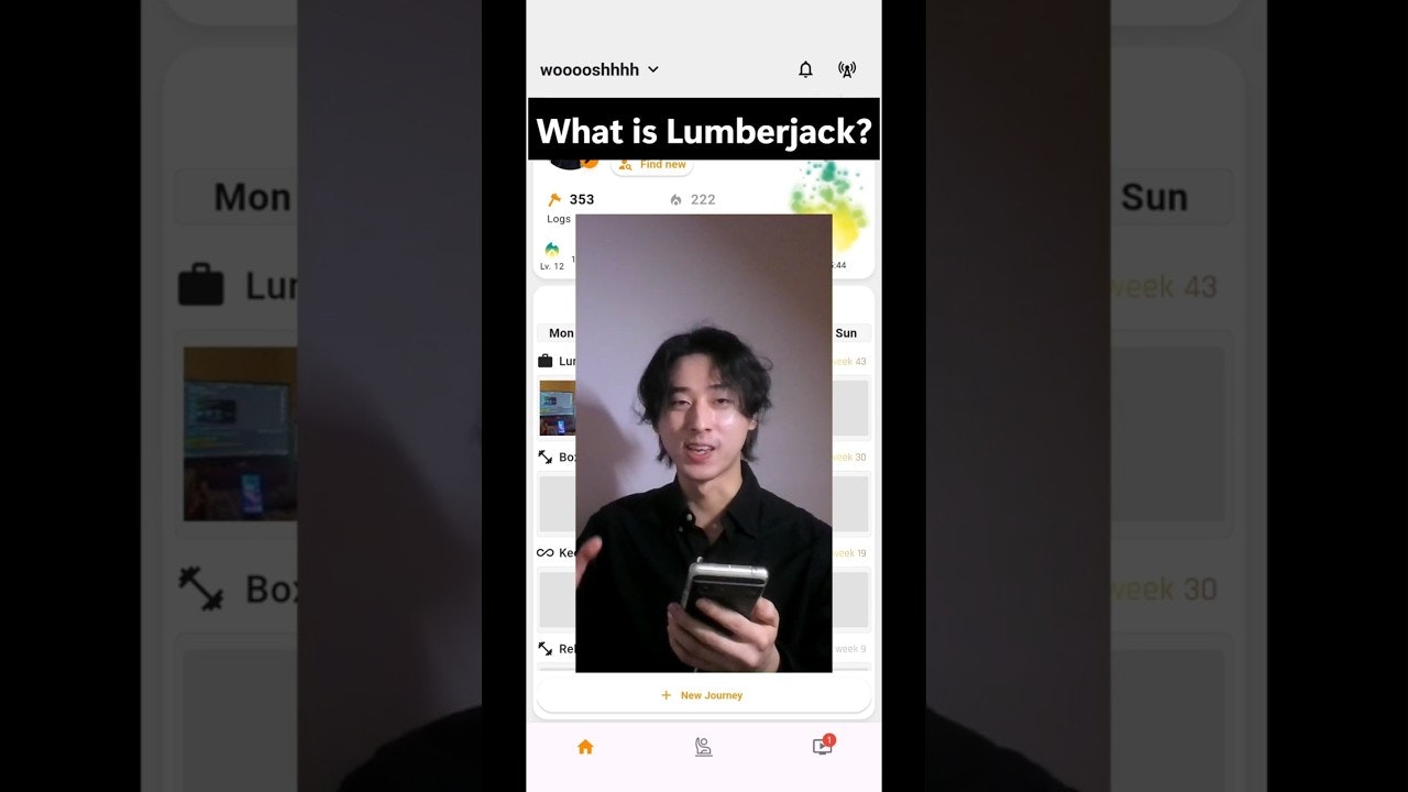 Lumberjack: micro vlogs screenshot 7