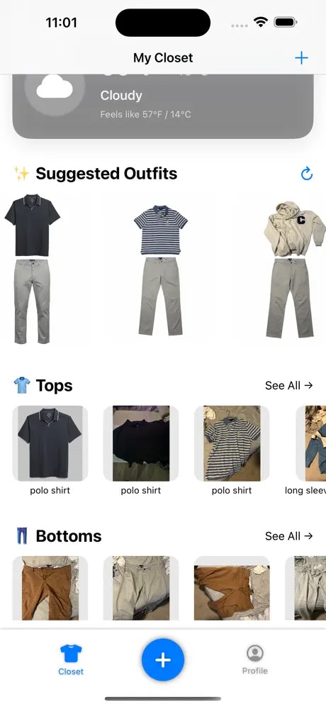 OOTD.io screenshot 2