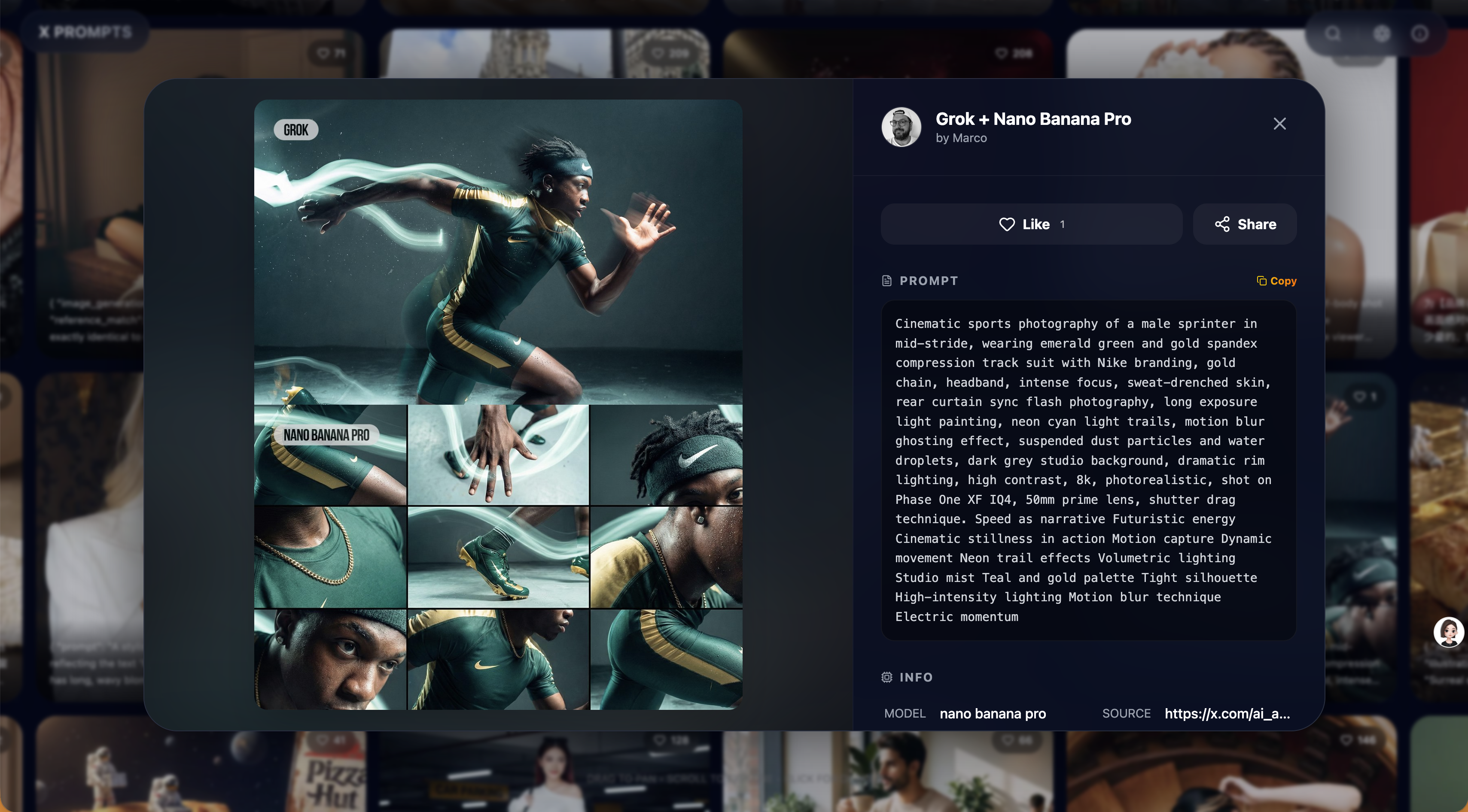 X PROMPTS screenshot 2