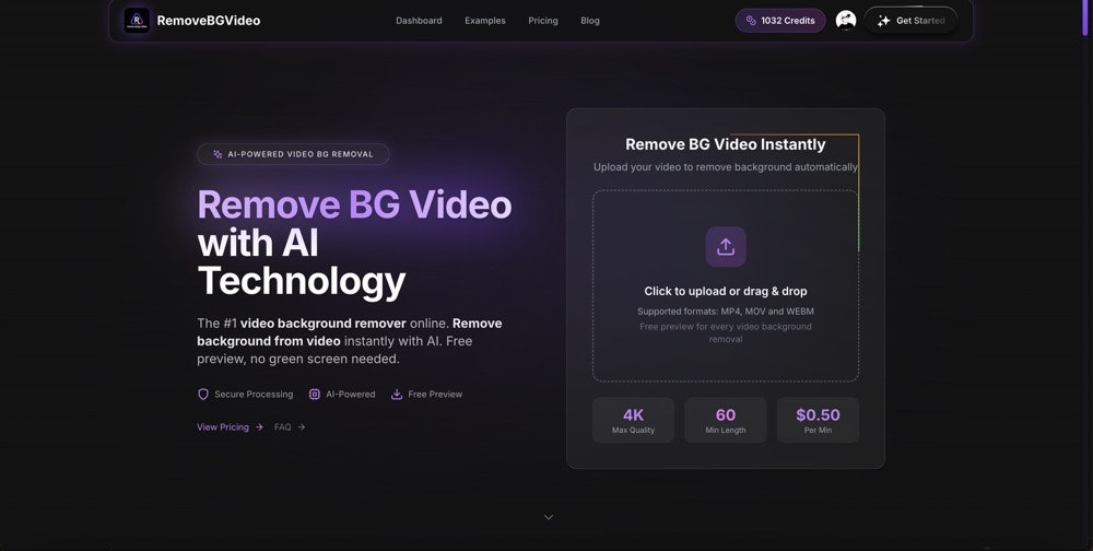 RemoveBGVideo screenshot 1