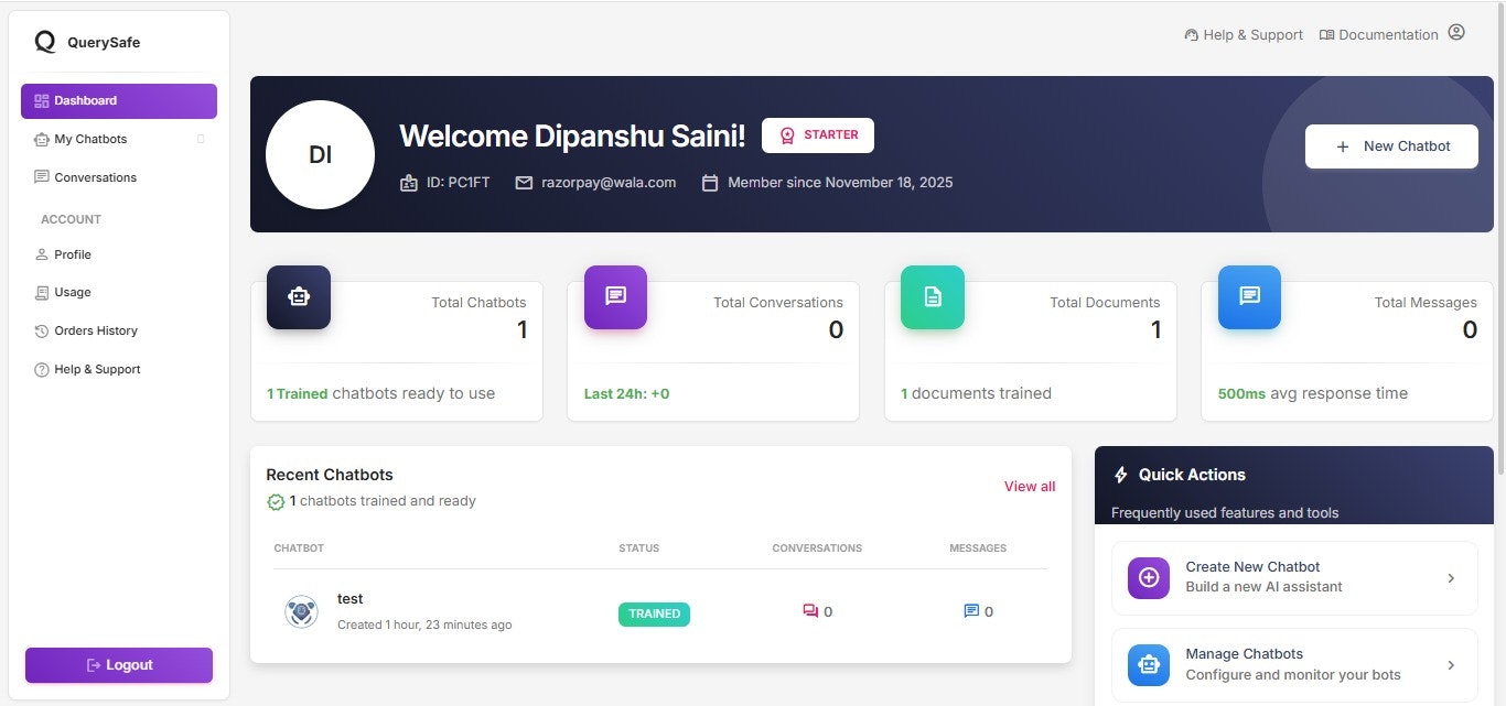 QuerySafe screenshot 1