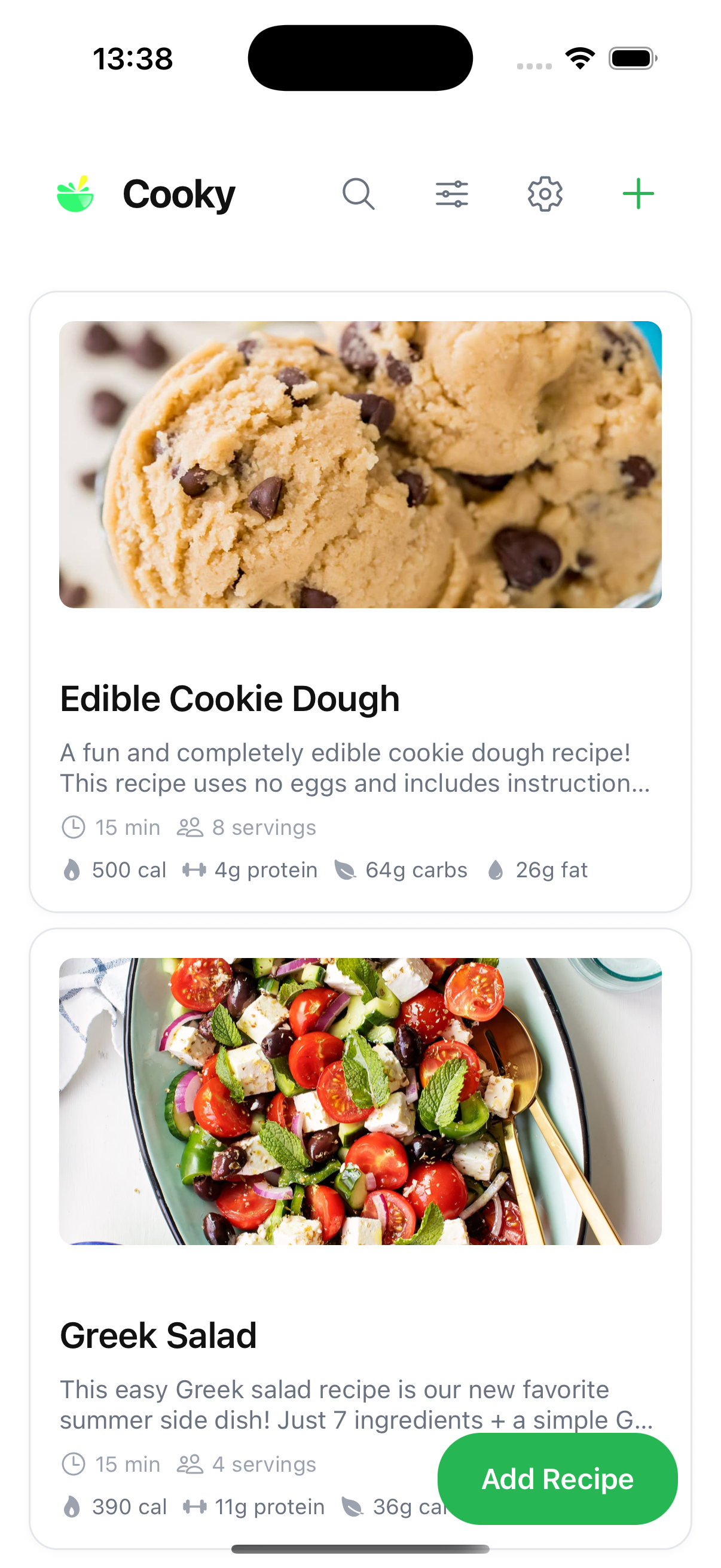 Cooky screenshot 1
