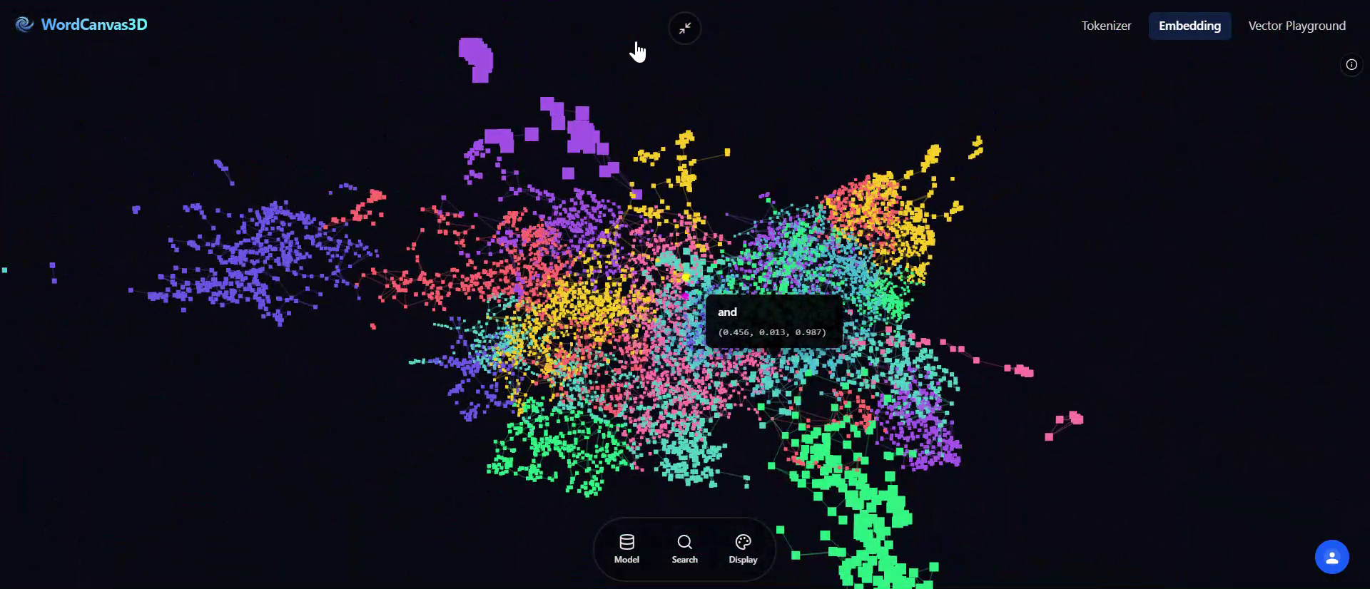 WordCanvas3D screenshot 3